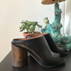 Givenchy leather mules